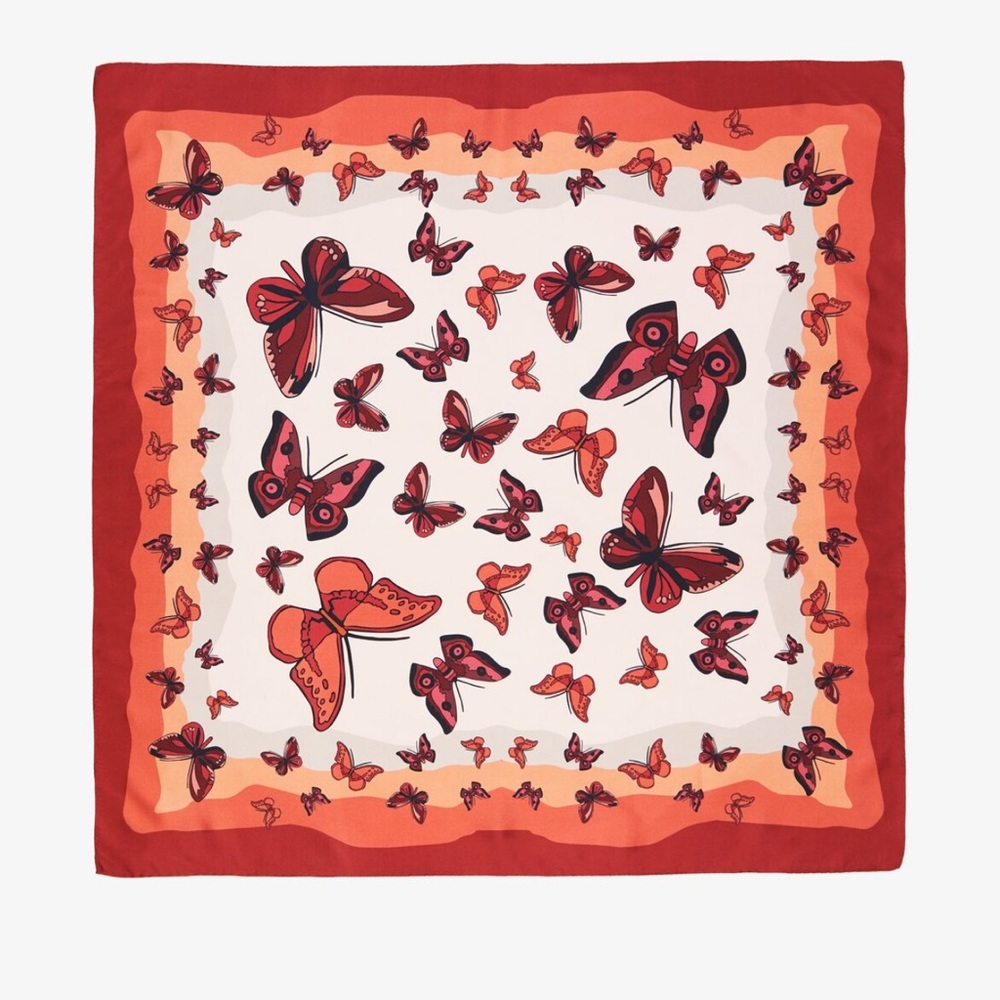 Alaia Silk Butterfly Scarf